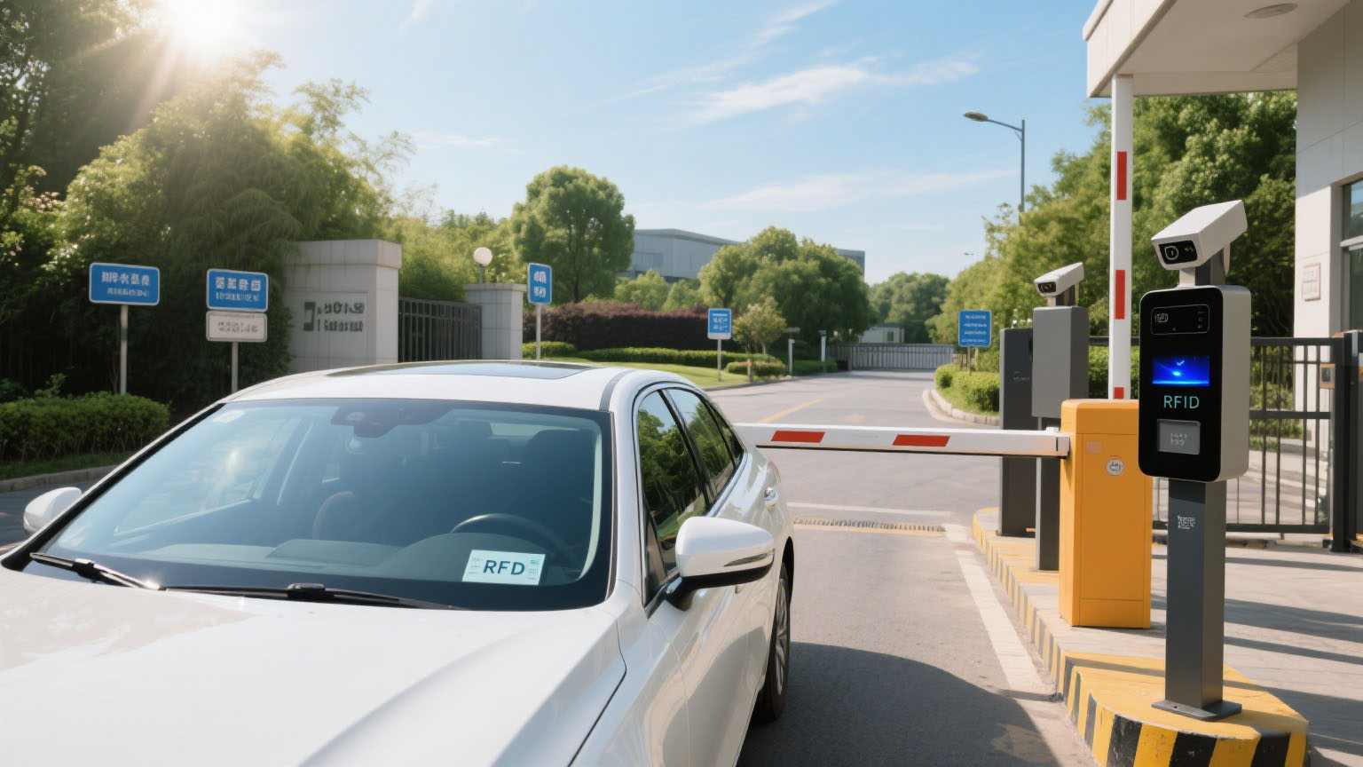 RFID 技術(shù)如何讓園區(qū)車輛封閉管理更智能
