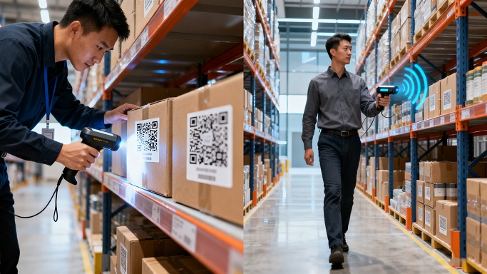 RFID手持機(jī)與二維碼盤(pán)點(diǎn)：差異背后的效率升級(jí)